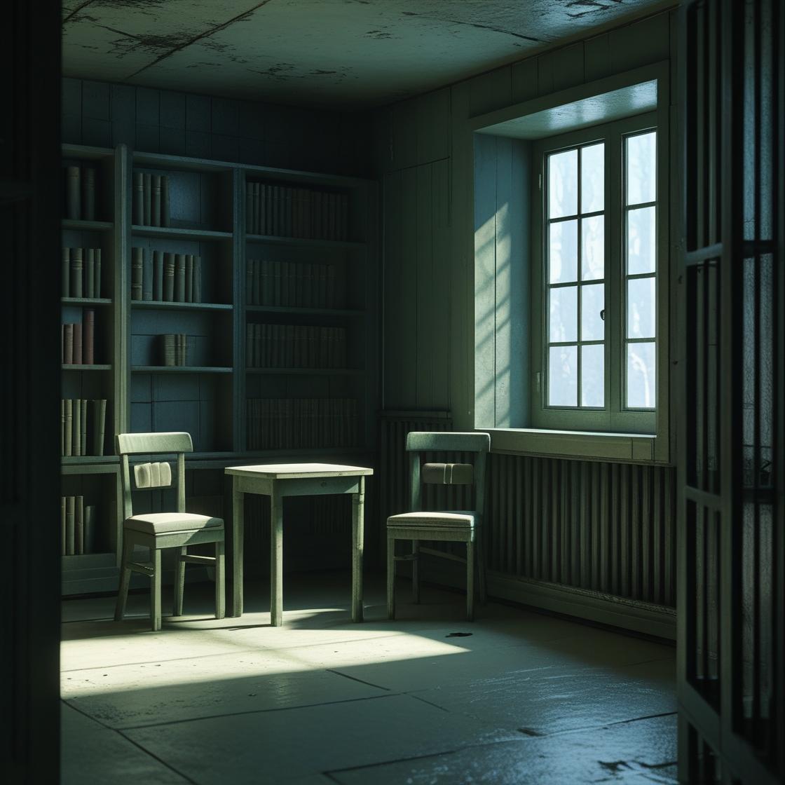 Interior of the Secret Annex in the Anne Frank House