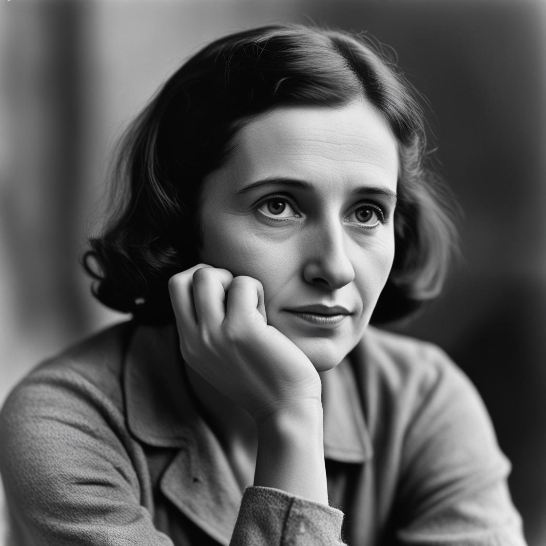 Portrait of Anne Frank